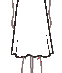 Knee length